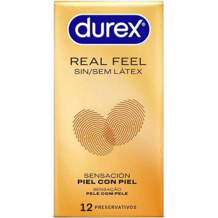 Preservativos Real Feel sin látex 12 unidades