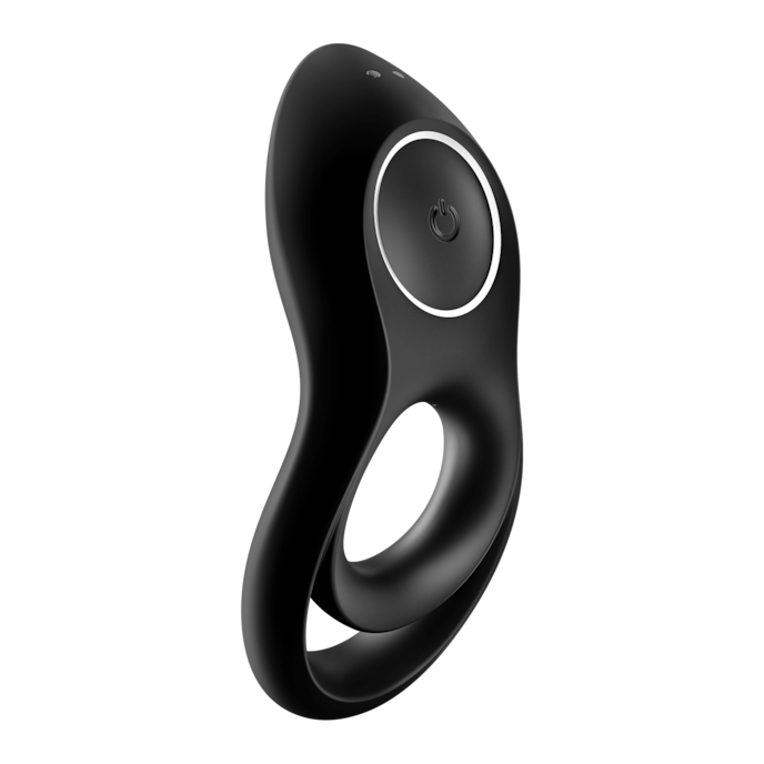Satisfyer Legendary Duo anillo vibrador negro