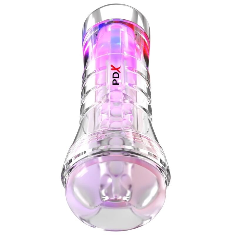 PDX Elite Viewtube XXL masturbador con luz LED