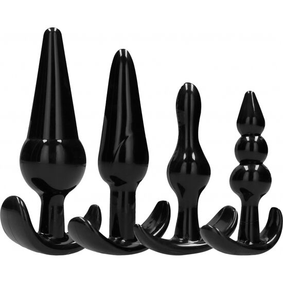 Set 4 plugs anales de Addicted Toys